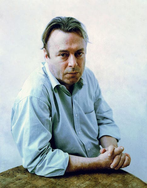 Christopher Hitchens portrait